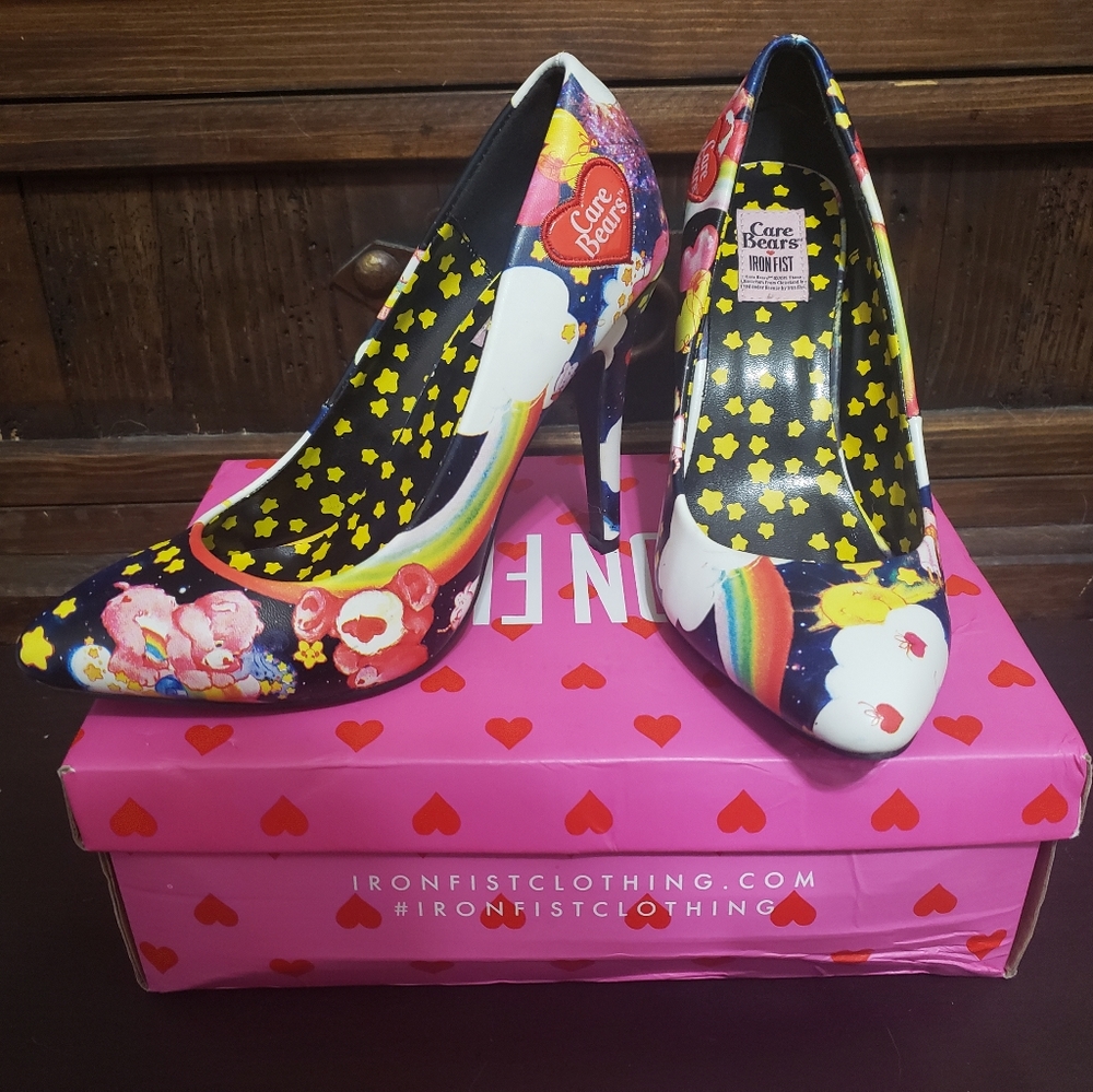 (SOLD) NIB Iron Fist- Carebear (7.5)